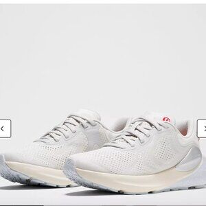 Lululemon Women's Beyondfeel Running Shoe Vapor/Antique White/Red Glow